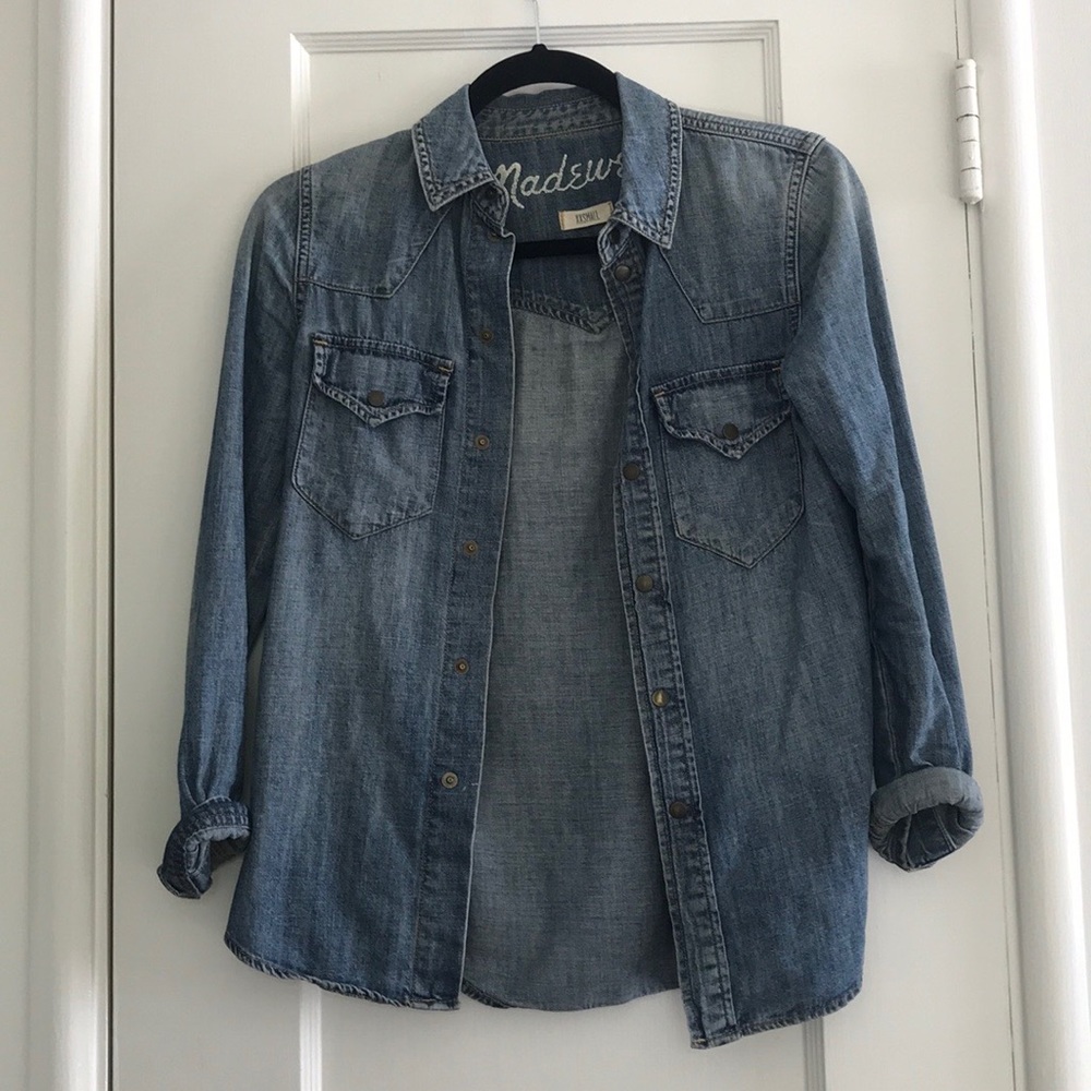 Madewell Denim Button Down Shirt